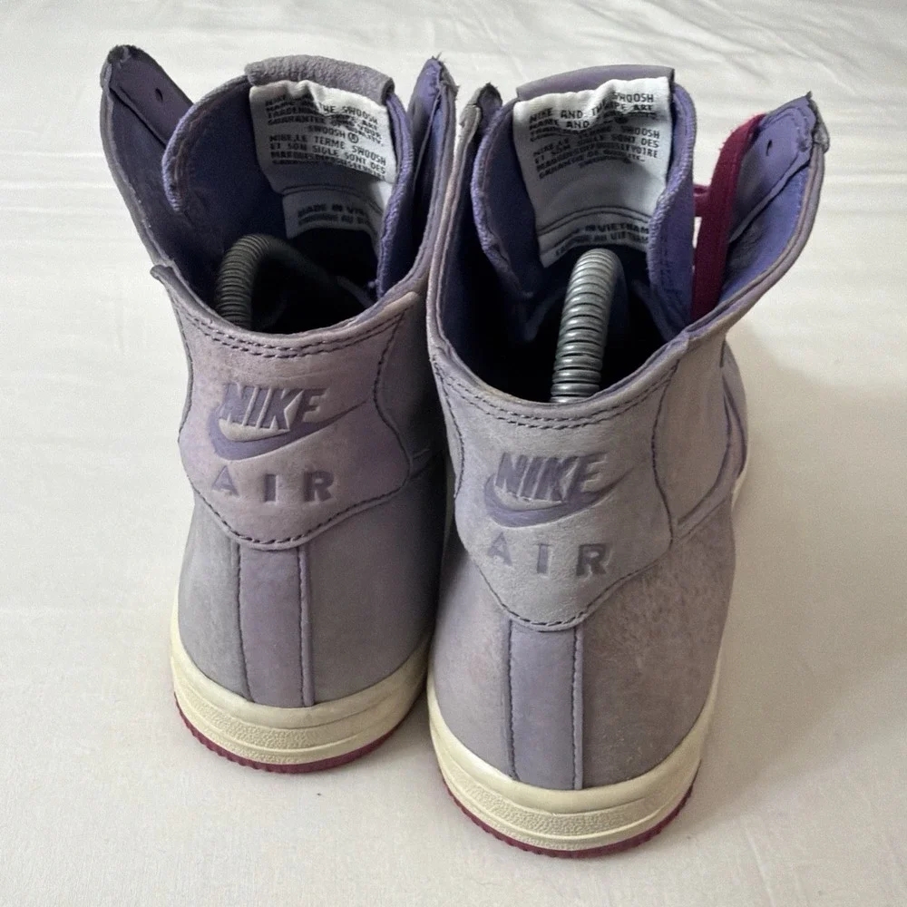 Nike Air Force 1 Light Hi Decons Purple/Rave Pink Women's‎ Size 9 M 538226-500